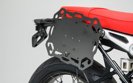 Universal Seitenaufnahme links. Für SLC Seitenträger links. Inkl. Netz. - Bild 1