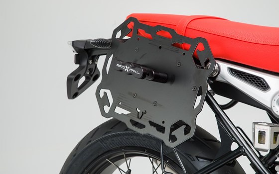 Universal Seitenaufnahme links. Für SLC Seitenträger links. Inkl. Netz. - Bild 4