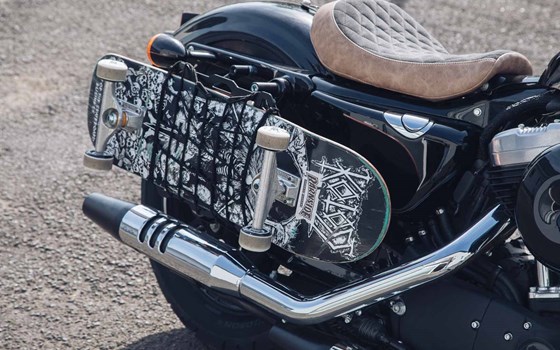 Universal Seitenaufnahme links. Für SLC Seitenträger links. Inkl. Netz. - Bild 5