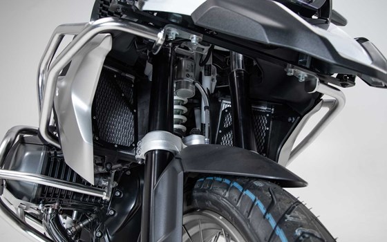 Kühlerschutz. Schwarz. BMW R 1200 GS (16-18), R 1250 GS (18-). - Bild 1