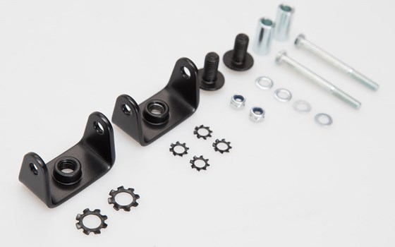 Adapter für SW-MOTECH Scheinwerfer-Halter. Schwarz. Für original BMW-Nebelscheinwerfer. - Bild 1