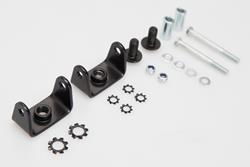 Adapter für SW-MOTECH Scheinwerfer-Halter. Schwarz. Für original BMW-Nebelscheinwerfer.