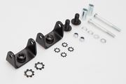 Adapter für SW-MOTECH Scheinwerfer-Halter. Schwarz. Für original BMW-Nebelscheinwerfer.