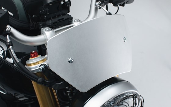 Windschild. Silbern. BMW R nineT (14-). - Bild 1