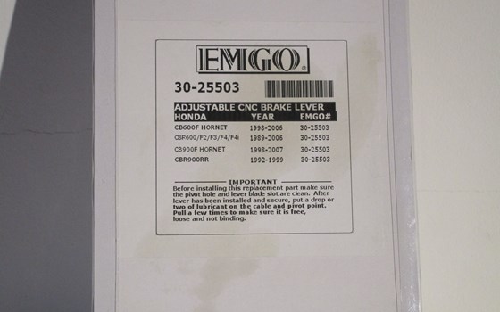 EMGO Bremshebel mit ABE - Bild 2