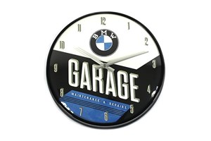 Wanduhr BMW - Garage für BMW R850R, R1100R, R1150R & Rockster