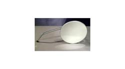 Spiegel Metall verchromt rechts kurz für BMW R 100 Modelle