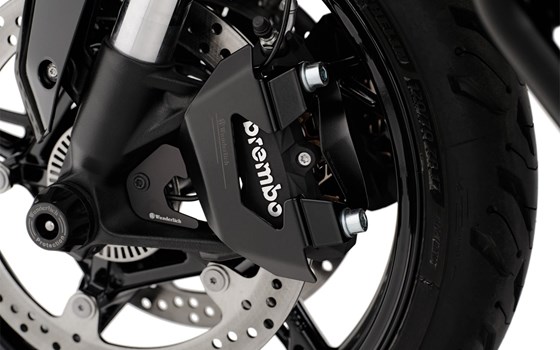 Bremszangen-Schmutzfang - vorne - schwarz - links und rechts - Bild 2