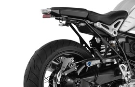 Heckumbau LOW - schwarz-titan - mit Halter für Original-Rücklicht