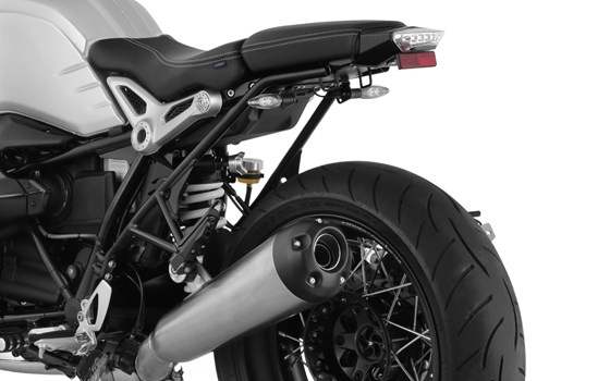 Heckumbau LOW - schwarz-titan - mit Halter für Original-Rücklicht - Bild 2