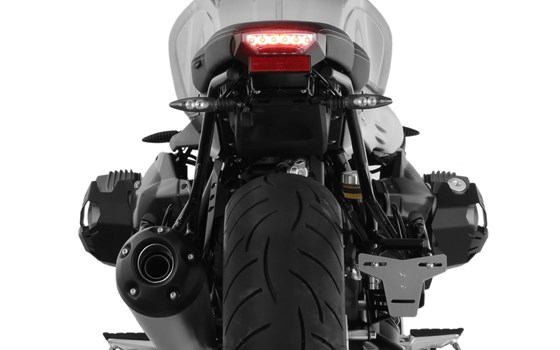 Heckumbau LOW - schwarz-titan - mit Halter für Original-Rücklicht - Bild 3