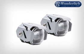 LED-Zusatzscheinwerfer MICROFLOOTER für Schutzbügelmontage- silber