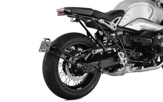 Heckumbau SWING - schwarz - mit Halter für Original-Rücklicht - Bild 1