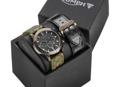 Genuine Triumph Mens Watch Gift Set MWSA16210