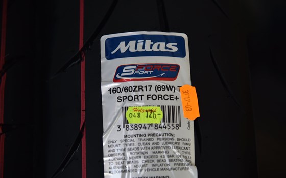 Mitas Sport Force+ 160/60 ZR 17 - Bild 1