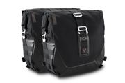 Legend Gear Seitentaschen-System LC Black Edition. Harley-Davidson Dyna Wide Glide (09-17).
