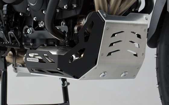 Motorschutz. Schwarz/Silbern. Triumph Tiger 800 Modelle (10-). - Bild 1