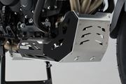 Motorschutz. Schwarz/Silbern. Triumph Tiger 800 Modelle (10-).