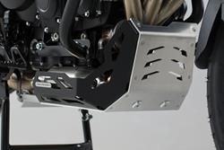 Motorschutz. Schwarz/Silbern. Triumph Tiger 800 Modelle (10-).