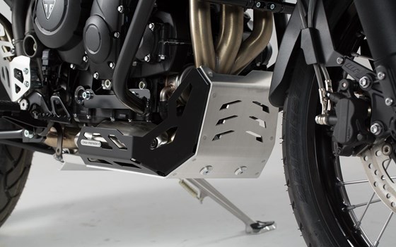 Motorschutz. Schwarz/Silbern. Triumph Tiger 800 Modelle (10-). - Bild 3