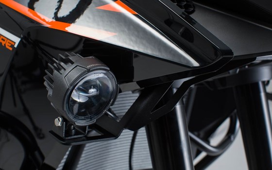 Scheinwerfer-Halter. Schwarz. KTM 1050/1090 Adv., 1190 Adv./R. - Bild 3