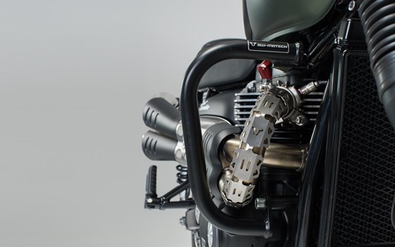 Sturzbügel. Schwarz. Street Scrambler,Bonneville Bobber/Speed. - Bild 3