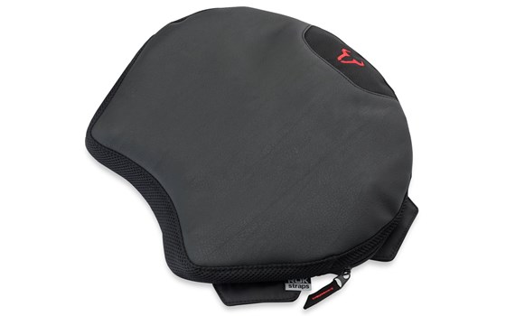 TRAVELLER SMART Komfortkissen. Schwarz. 33,5 x 38 cm. Mit Polyurethan-Luftpolster - Bild 1