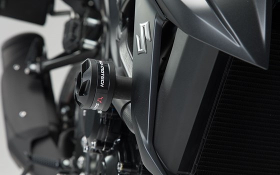 Sturzpad-Kit. Schwarz. Yamaha MT-03 (16-)/Suzuki GSX-S750 (17-). - Bild 2