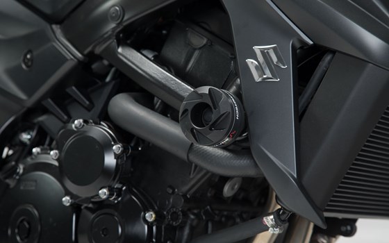 Sturzpad-Kit. Schwarz. Yamaha MT-03 (16-)/Suzuki GSX-S750 (17-). - Bild 3