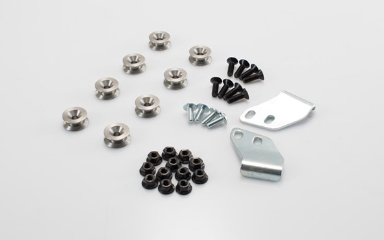 Adapterkit für PRO Seitenträger. Für TRAX, NANUK Seitenkoffer. Für 2 Koffer. - Bild 1