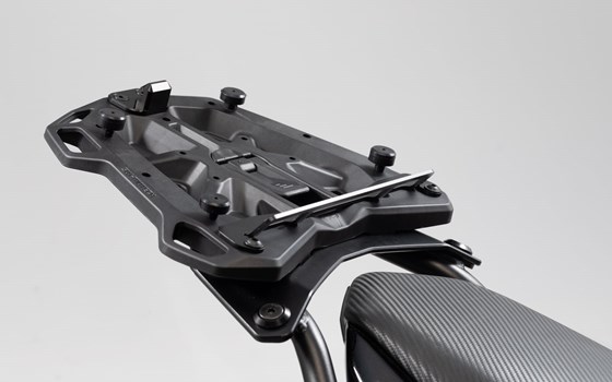 Adapterplatte für STREET-RACK Gepäckträger. Für Shad. Schwarz. - Bild 1