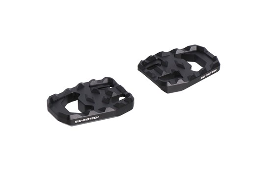 Fußrastenverbreiterung. Schwarz. Honda CRF 1000L/Adv Sports, CRF1100L AS. - Bild 1