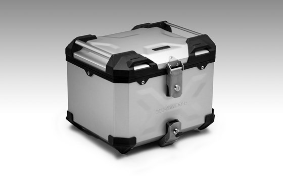 TRAX ADV Topcase-System. Silbern. Triumph Sprint ST 1050 / Tiger 1050 SE. - Bild 4