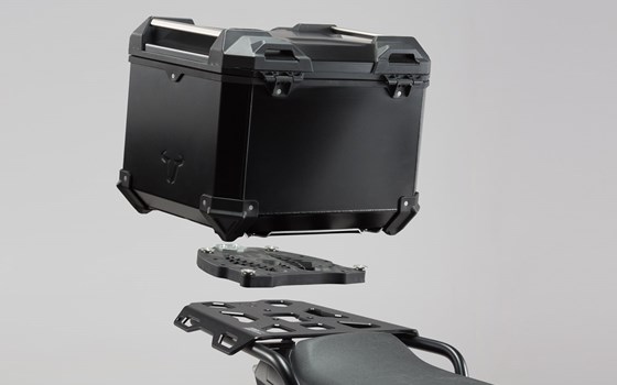 TRAX ADV Topcase-System. Schwarz. Ducati Multistrada 1200/S, Hyperstrada. - Bild 1