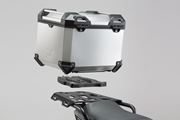 TRAX ADV Topcase-System. Silbern. Ducati Multistrada 1200 / S (15-17).