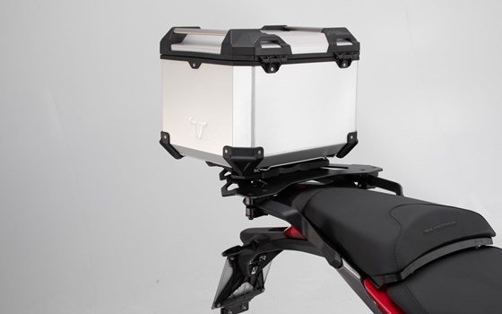 TRAX ADV Topcase-System. Silbern. Multistrada 1200 Enduro/950/1260/V2. - Bild 1