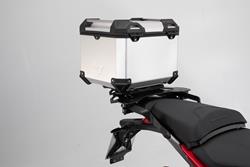 TRAX ADV Topcase-System. Silbern. Multistrada 1200 Enduro/950/1260/V2.