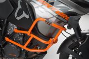 Oberer Sturzbügel für orig. KTM Sturzbügel. Orange. KTM 1290 SAdv R/ S (16-), 1090 Adv (16-).