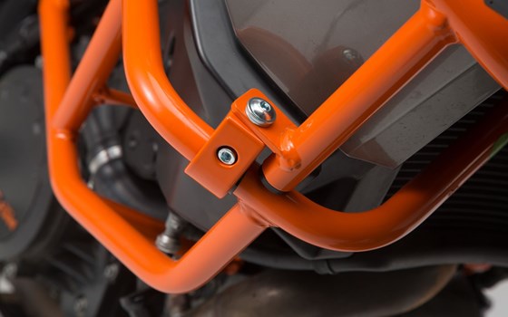 Oberer Sturzbügel für orig. KTM Sturzbügel. Orange. KTM 1290 SAdv R/ S (16-), 1090 Adv (16-). - Bild 5