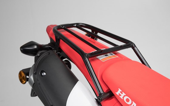 Stahlrohr-Gepäckträger. Schwarz. Honda CRF250L (12-)/ Rallye (17-). - Bild 1