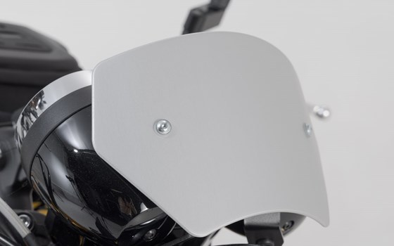 Windschild. Silbern. Kawasaki Z900RS (17-) / SE (21-). - Bild 3