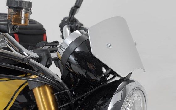 Windschild. Silbern. Kawasaki Z900RS (17-) / SE (21-). - Bild 5