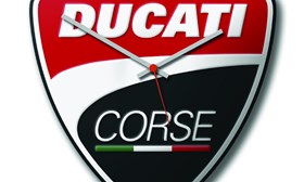 Ducati Corse Wanduhr