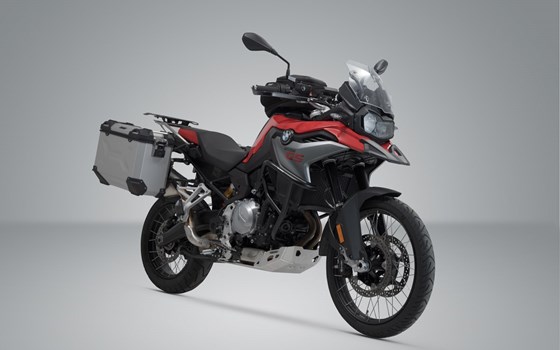 TRAX ADV Alukoffer-System. Silbern. 45/37 l. BMW F 750/800 GS, F 850 GS/Adv. - Bild 2