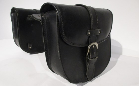 Leder Satteltaschen - Bild 1