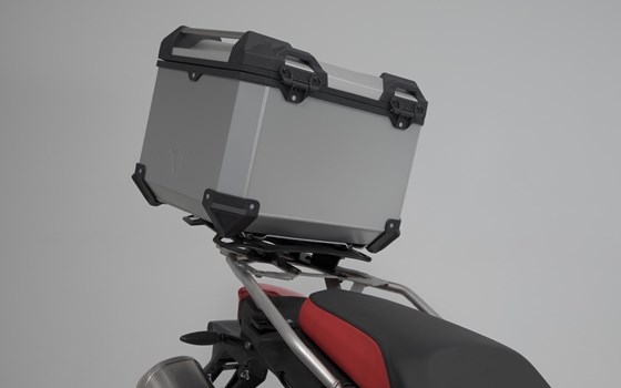 TRAX ADV Topcase-System. Silbern. BMW F 750/800/850 GS. Für Kunststofftr. - Bild 4