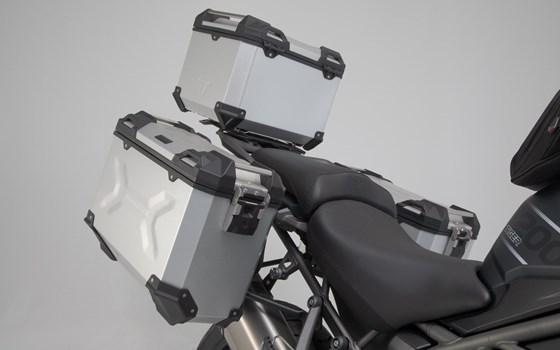 ADVENTURE-RACK Gepäckträger. Schwarz. Triumph Tiger 1200 Modelle (11-). - Bild 5