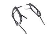 PRO Seitenträger. Schwarz. BMW R1200GS (12-18), R1250GS (18-).