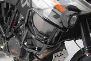 Oberer Sturzbügel für orig. KTM Sturzbügel. Schwarz. KTM 1290 SAdv R/ S (16-), 1090 Adv (16-).