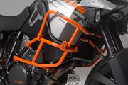 Oberer Sturzbügel für orig. KTM Sturzbügel. Orange. KTM 1050 (14-)/ 1190 Adventure/ R (13-).